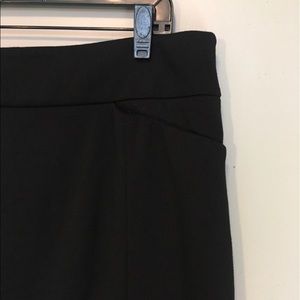 White House Black Market Black mini skirt 16” long